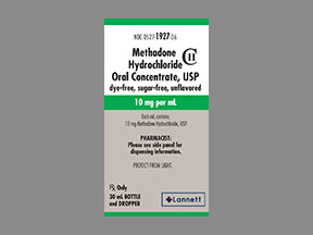 Methadone Hcl Bottle — prescription drug image