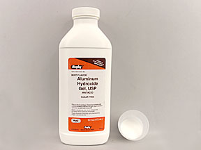 Aluminum Hydroxide Gel Bottle — prescription drug image