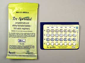 Tri-Sprintec Disp Pack — prescription drug image