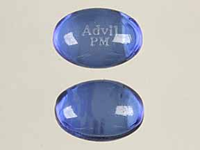 Advil Pm Bottle — prescription drug image