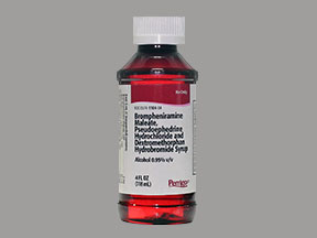 Pseudoeph-Bromphen-Dm Bottle — prescription drug image