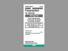 Fosaprepitant Dimeglumine Solution Reconstituted — prescription drug image