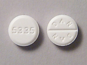 Trihexyphenidyl Hcl Tablet — prescription drug image