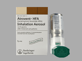 Atrovent Hfa Inhaler — prescription drug image