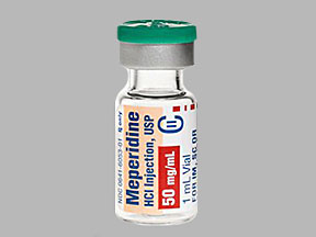 Meperidine Hcl Vial — prescription drug image