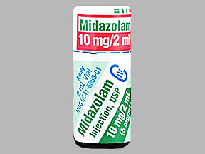Midazolam Hcl Vial — prescription drug image