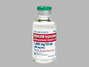 Robaxin Vial — prescription drug image