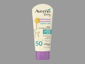 Aveeno Baby Sunscreen Tube Of Lotion — prescription drug image