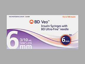 Bd Veo Insulin Syr Ultrafine Box — prescription drug image