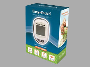 Easy Touch Glucose System Box — prescription drug image