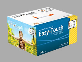 Easy Touch Insulin Syringe Box — prescription drug image