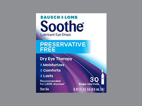Soothe Plas Cont — prescription drug image