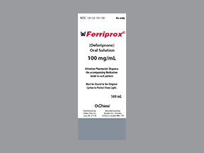 Ferriprox Bottle — prescription drug image