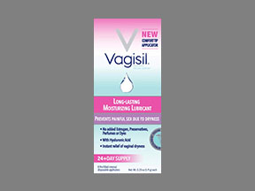 Vagisil Lubricant Box — prescription drug image