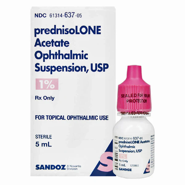 Pred Forte Bottle — prescription drug image