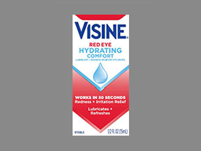 Visine Red Eye Hydrating Comf Bottle — prescription drug image