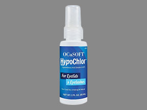 Ocusoft Hypochlor Bottle — prescription drug image