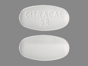 Citracal Slow Release Bottle — prescription drug image