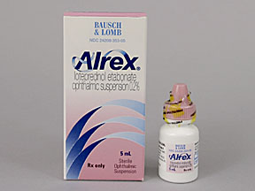 Alrex Bottle — prescription drug image