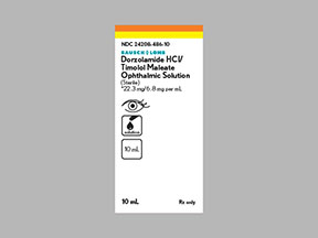 Dorzolamide Hcl-Timolol Mal