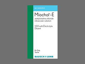 Miochol-E Solution Reconstituted — prescription drug image