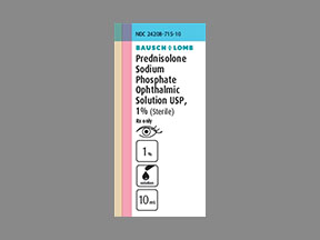 Prednisolone Sodium Phosphate Bottle — prescription drug image