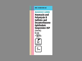 Neomycin-Polymyxin-Dexameth Bottle — prescription drug image