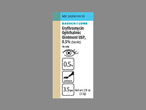 Erythromycin Tube — prescription drug image