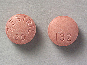 Zestril Tablet — prescription drug image