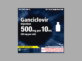 Ganciclovir Sodium Vial — prescription drug image
