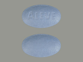 Aleve Bottle — prescription drug image