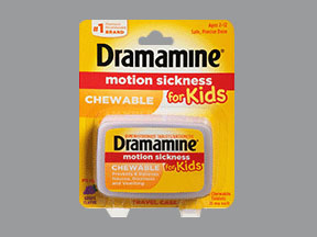 Dramamine Motion Sickness Kids Package — prescription drug image