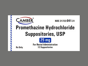 Promethazine Hcl Suppository — prescription drug image