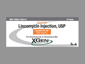 Lincomycin Hcl Vial — prescription drug image
