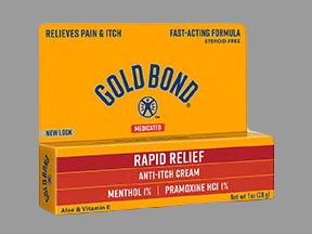 Gold Bond Rapid Relief Tube — prescription drug image