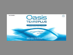 Oasis Tears Plus Pf Box — prescription drug image