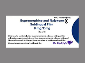 Buprenorphine Hcl-Naloxone Hcl Box — prescription drug image