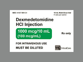 Dexmedetomidine Hcl Vial — prescription drug image
