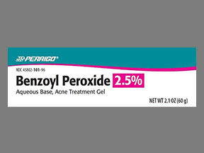Benzoyl Peroxide Tube Of Gel — prescription drug image