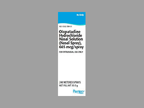 Olopatadine Hcl Bottle — prescription drug image