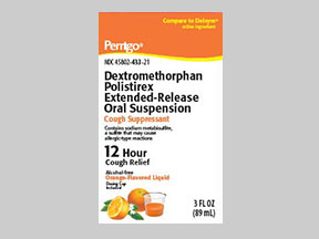 Dextromethorphan Polistirex Er Bottle — prescription drug image