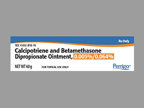 Calcipotriene-Betameth Diprop Tube Of Ointment — prescription drug image