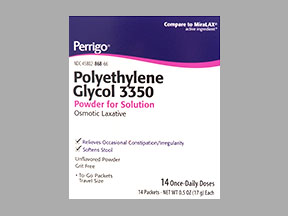 Polyethylene Glycol 3350 Box — prescription drug image
