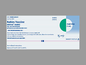 Imovax Rabies Suspension Reconstituted — prescription drug image