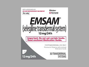 Emsam Box — prescription drug image