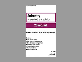 Selzentry Bottle — prescription drug image