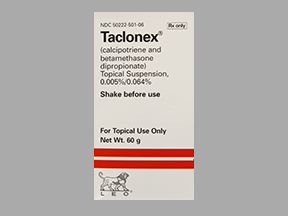 Taclonex Bottle — prescription drug image