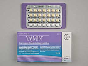 Yasmin 28 Disp Pack — prescription drug image