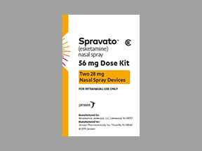Spravato (56 Mg Dose) Solution Therapy Pack — prescription drug image