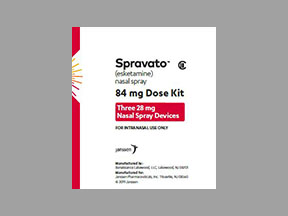 Spravato (84 Mg Dose) Solution Therapy Pack — prescription drug image
